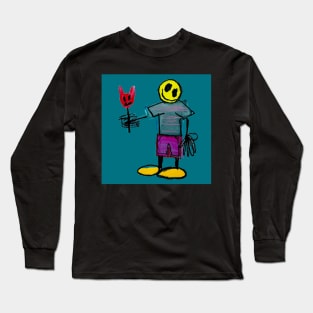 Put On The Mean Face Long Sleeve T-Shirt